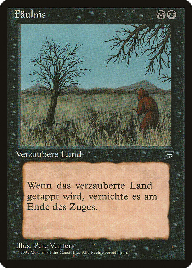 Blight (German) - "Faulnis" [Renaissance] | Card Merchant Takapuna