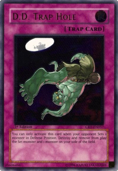 D.D. Trap Hole [CRV-EN057] Ultimate Rare | Card Merchant Takapuna