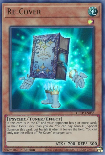 Re-Cover [GFTP-EN083] Ultra Rare | Card Merchant Takapuna