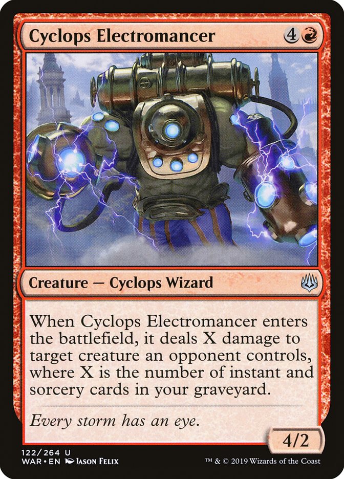 Cyclops Electromancer [War of the Spark] | Card Merchant Takapuna