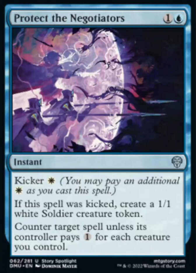 Protect the Negotiators [Dominaria United] | Card Merchant Takapuna