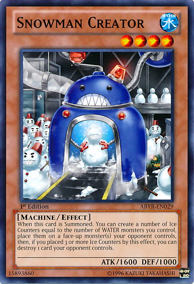 Snowman Creator [ABYR-EN029] Common | Card Merchant Takapuna