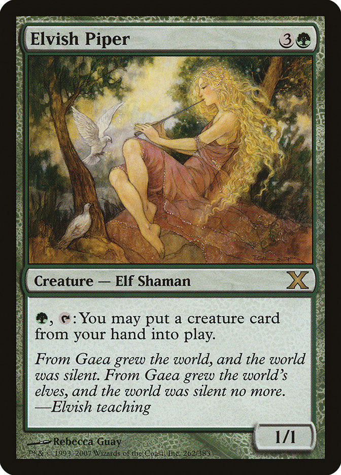 Elvish Piper [Tenth Edition] | Card Merchant Takapuna