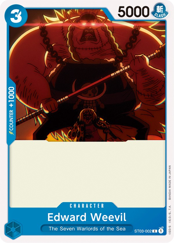 Edward Weevil [Starter Deck: The Seven Warlords of The Sea] | Card Merchant Takapuna