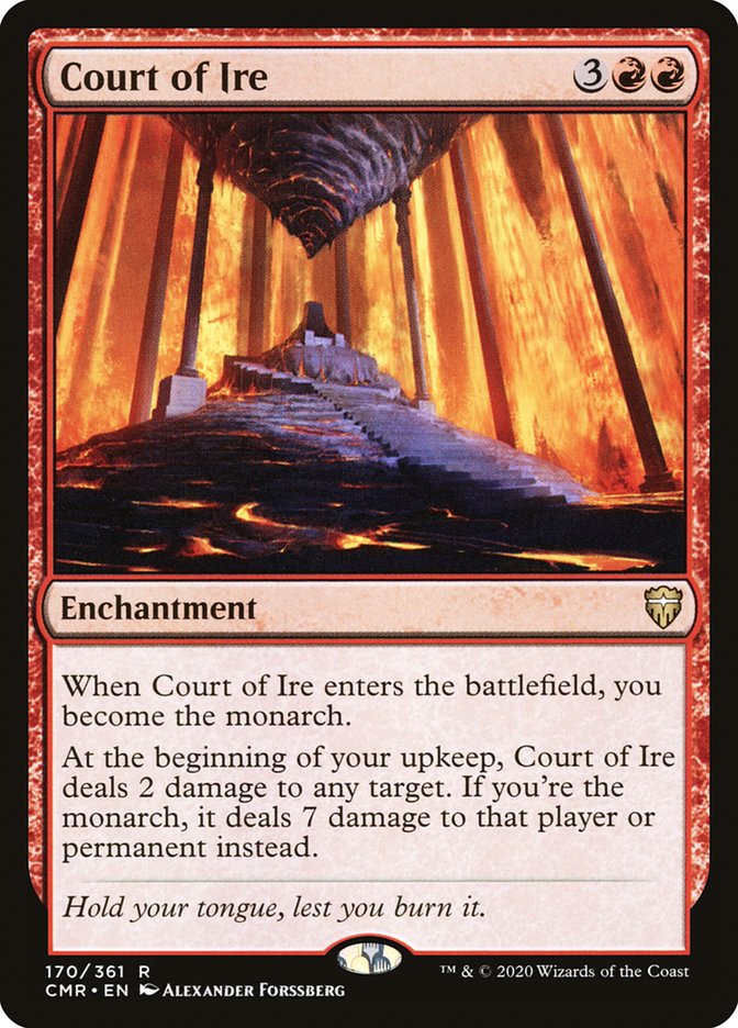 Court of Ire [Commander Legends] | Card Merchant Takapuna