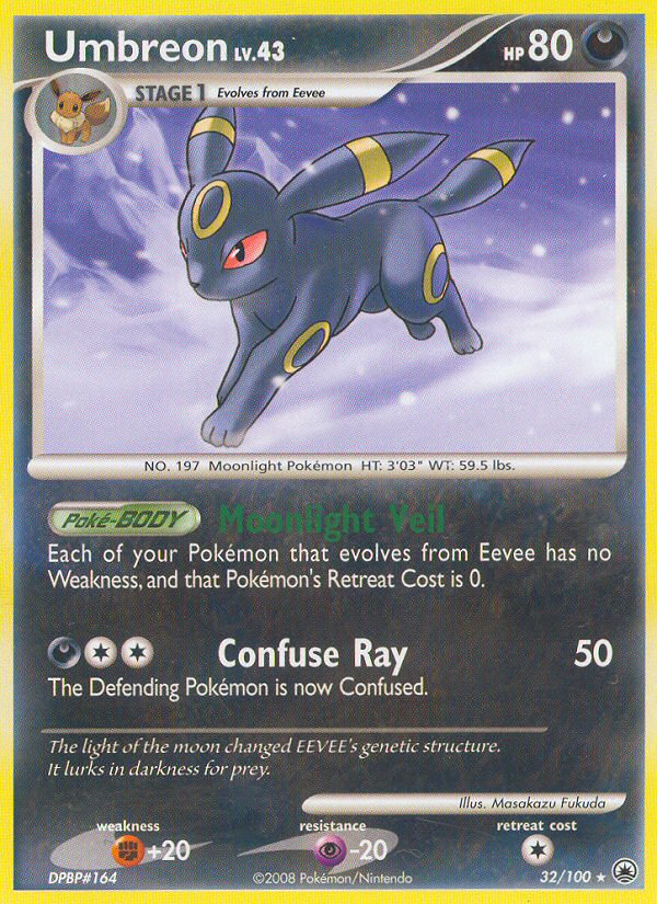 Umbreon (32/100) [Diamond & Pearl: Majestic Dawn] | Card Merchant Takapuna