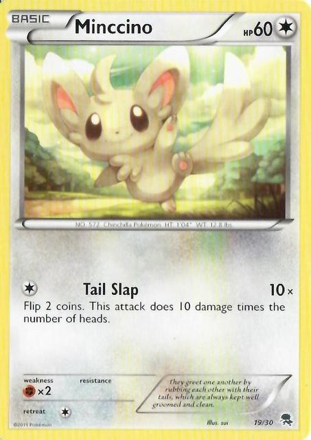 Minccino (19/30) [Black & White: Trainer Kit - Zoroark] | Card Merchant Takapuna