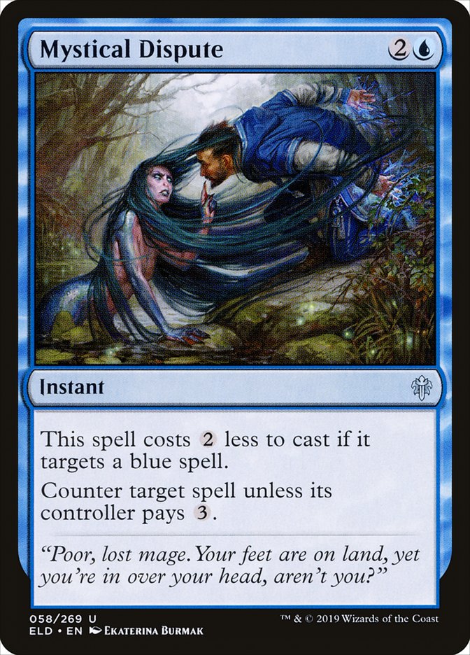Mystical Dispute [Throne of Eldraine] | Card Merchant Takapuna