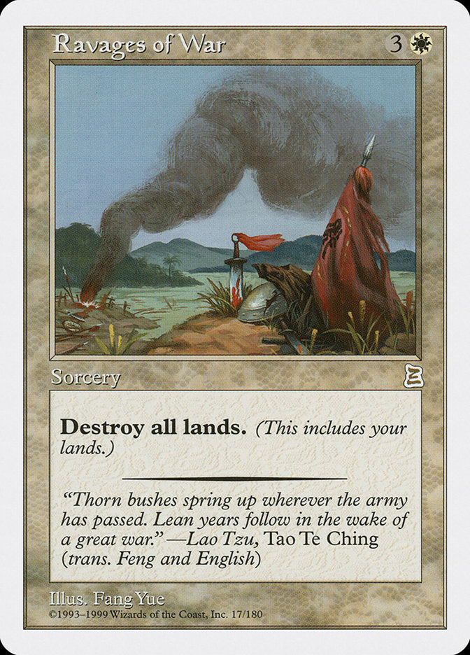 Ravages of War [Portal Three Kingdoms] | Card Merchant Takapuna