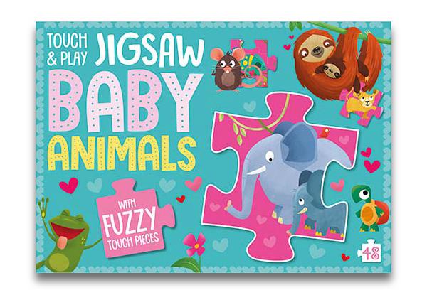 Touch & Play Jigsaw - Baby Animals | Card Merchant Takapuna
