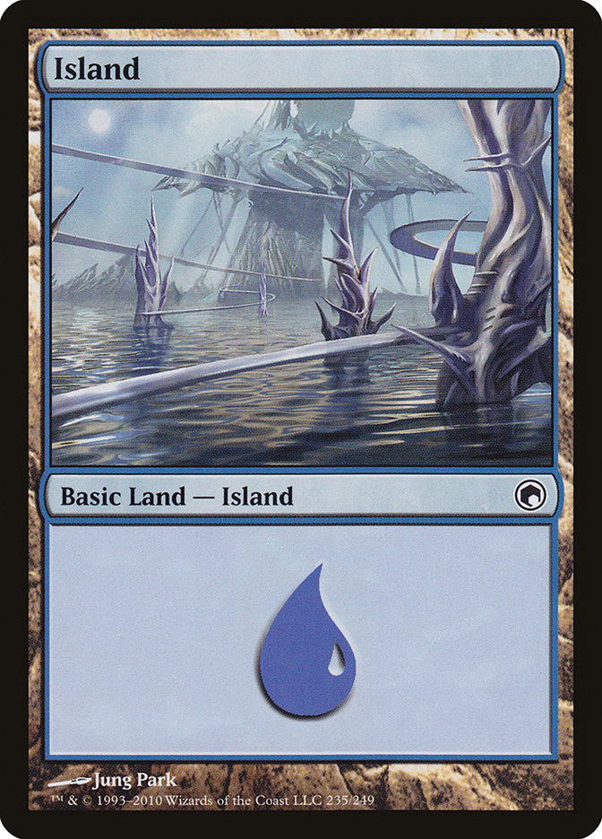 Island (235) [Scars of Mirrodin] | Card Merchant Takapuna
