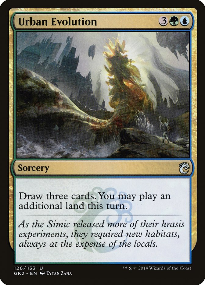 Urban Evolution [Ravnica Allegiance Guild Kit] | Card Merchant Takapuna