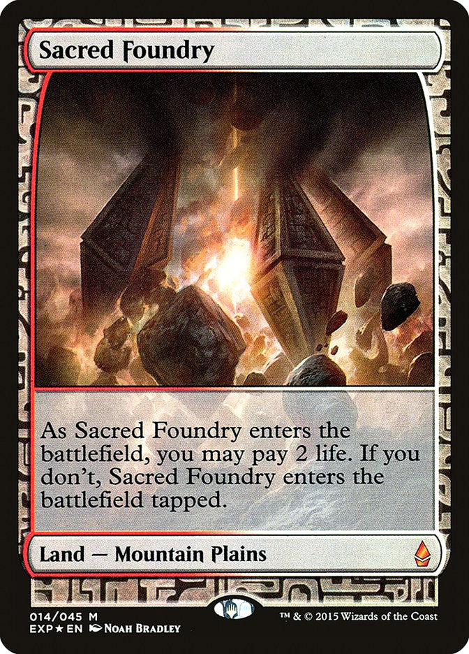 Sacred Foundry [Zendikar Expeditions] | Card Merchant Takapuna