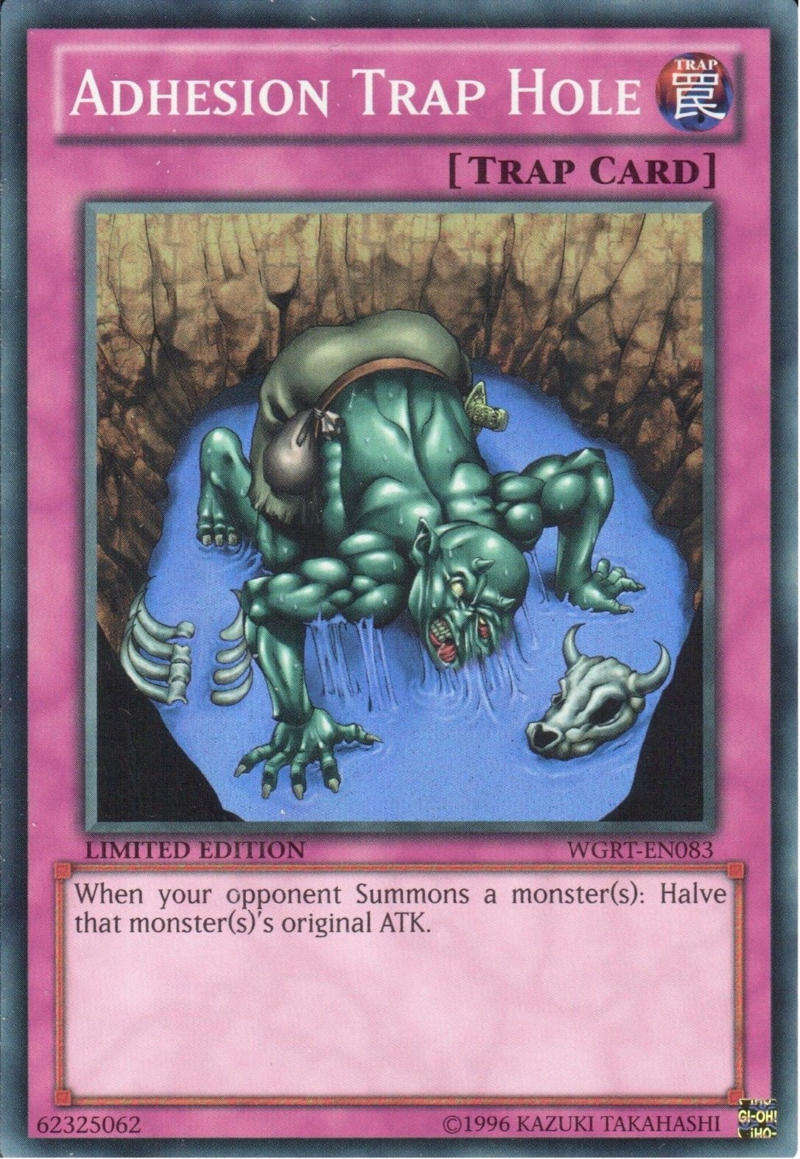 Adhesion Trap Hole [WGRT-EN083] Super Rare | Card Merchant Takapuna