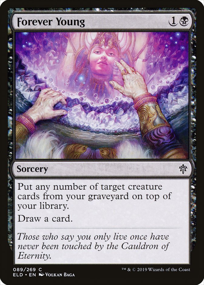 Forever Young [Throne of Eldraine] | Card Merchant Takapuna