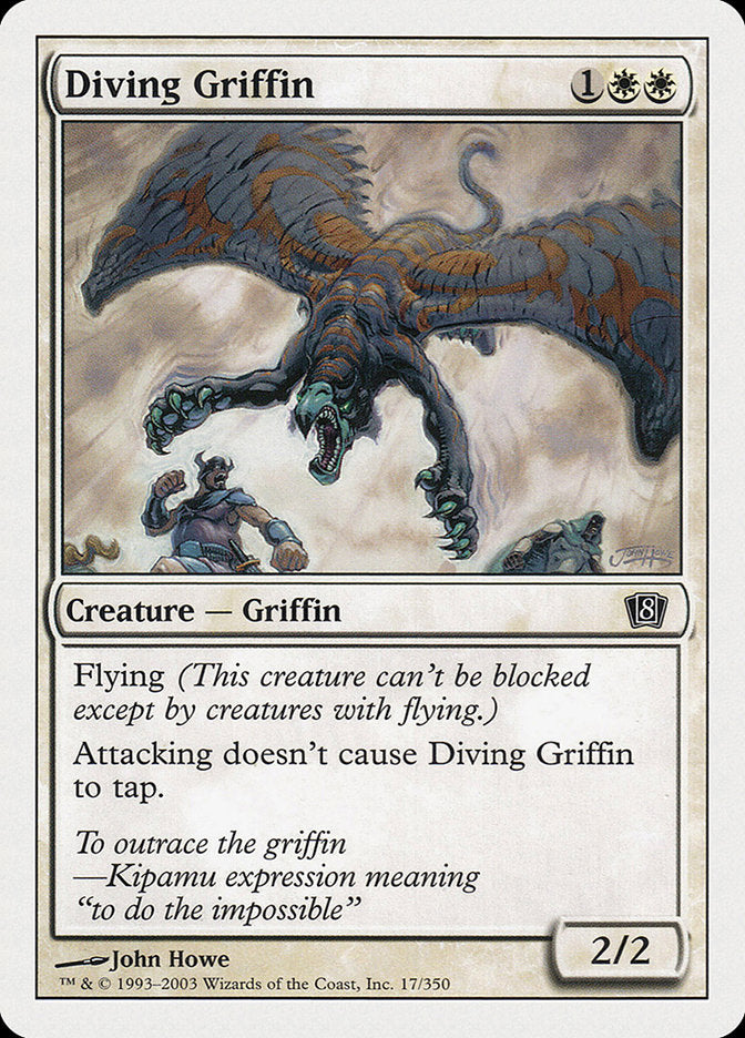 Diving Griffin [Eighth Edition] | Card Merchant Takapuna