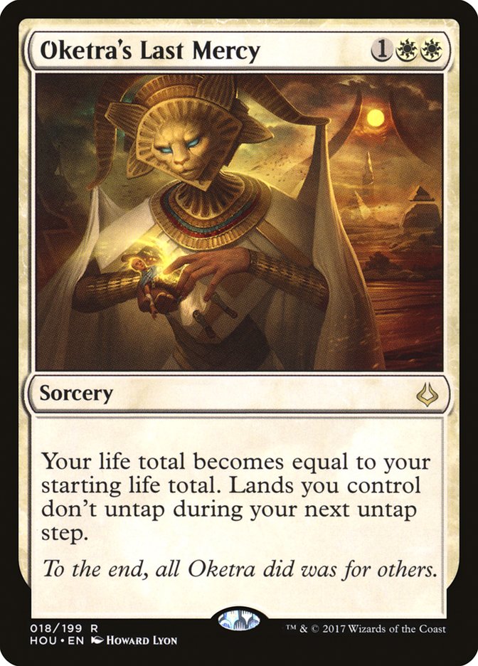 Oketra's Last Mercy [Hour of Devastation] | Card Merchant Takapuna