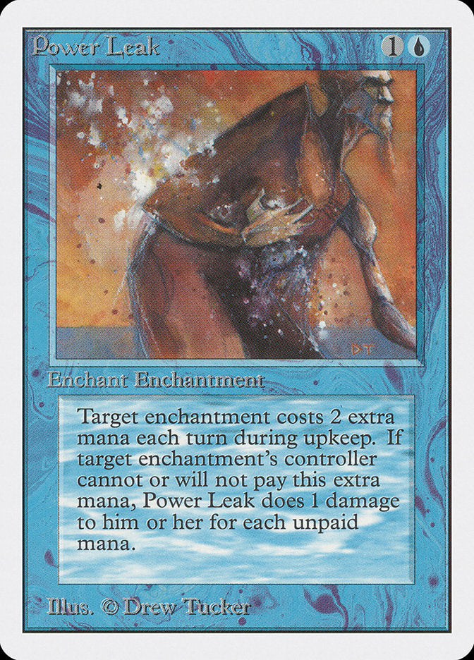 Power Leak [Unlimited Edition] | Card Merchant Takapuna