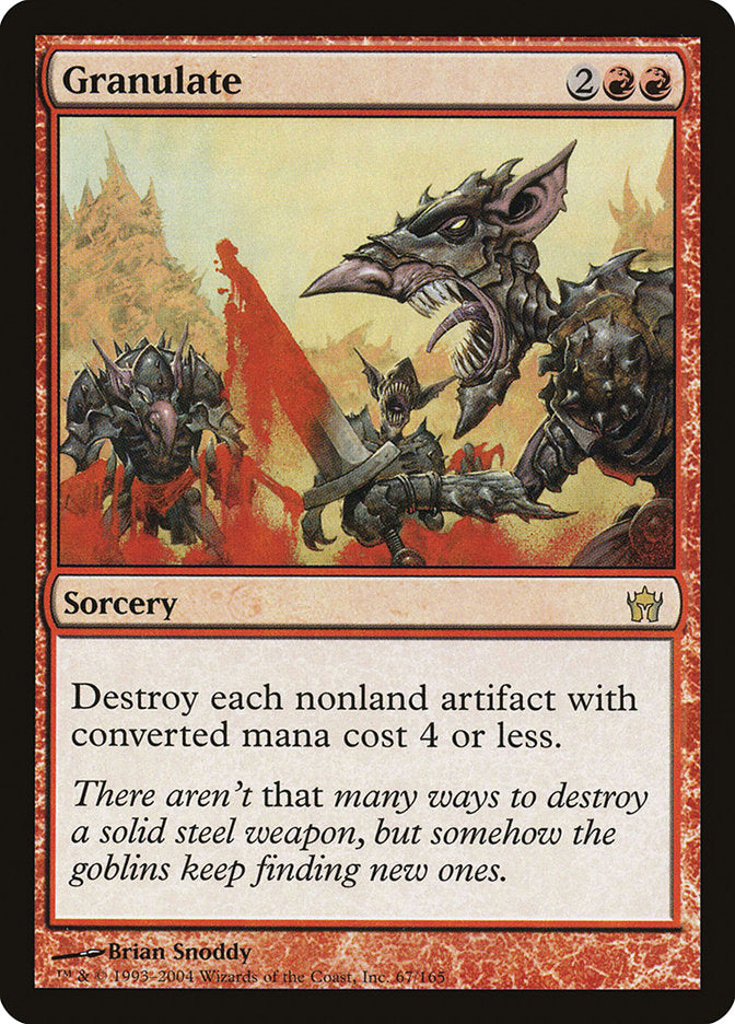 Granulate [Fifth Dawn] | Card Merchant Takapuna
