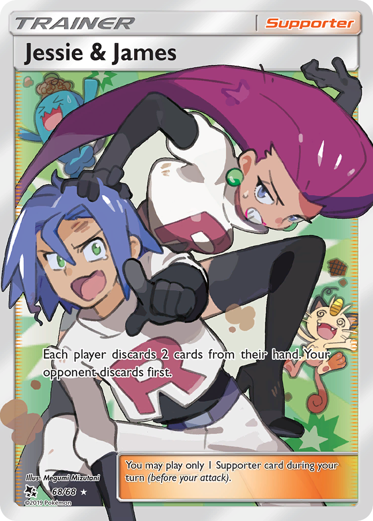 Jessie & James (68/68) [Sun & Moon: Hidden Fates] | Card Merchant Takapuna