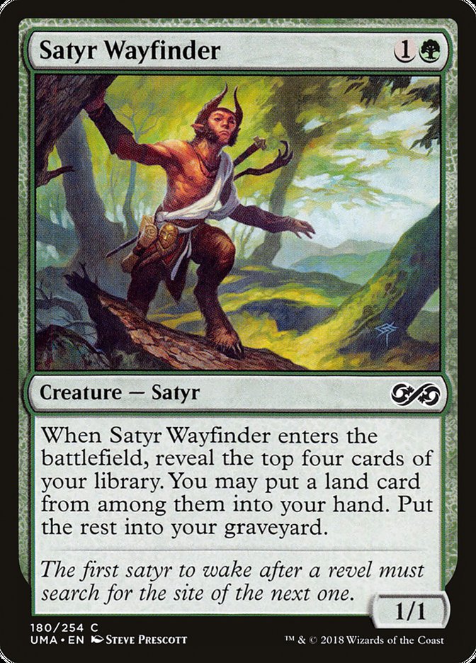 Satyr Wayfinder [Ultimate Masters] | Card Merchant Takapuna