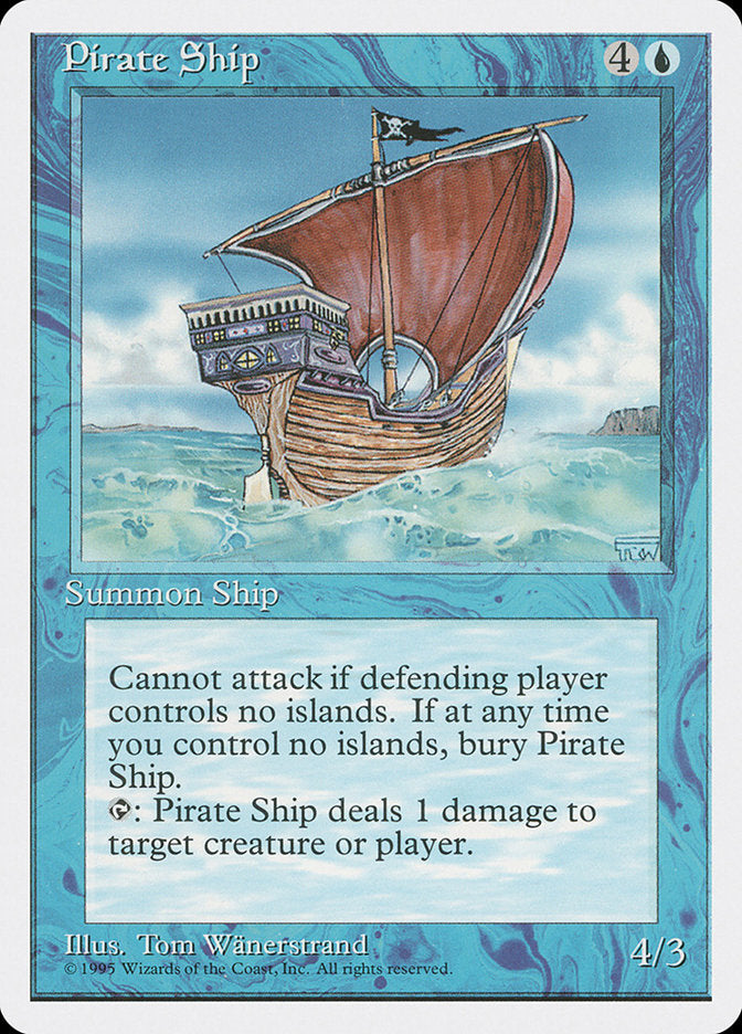 Pirate Ship [Fourth Edition] | Card Merchant Takapuna