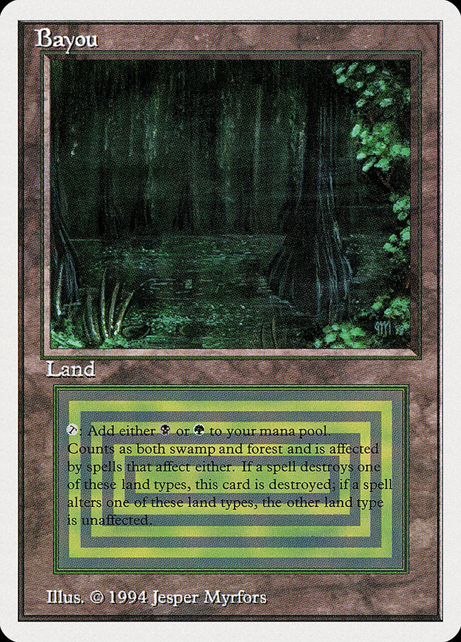 Bayou [Summer Magic / Edgar] | Card Merchant Takapuna