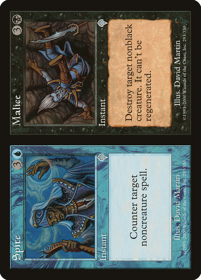 Spite // Malice [Invasion] | Card Merchant Takapuna