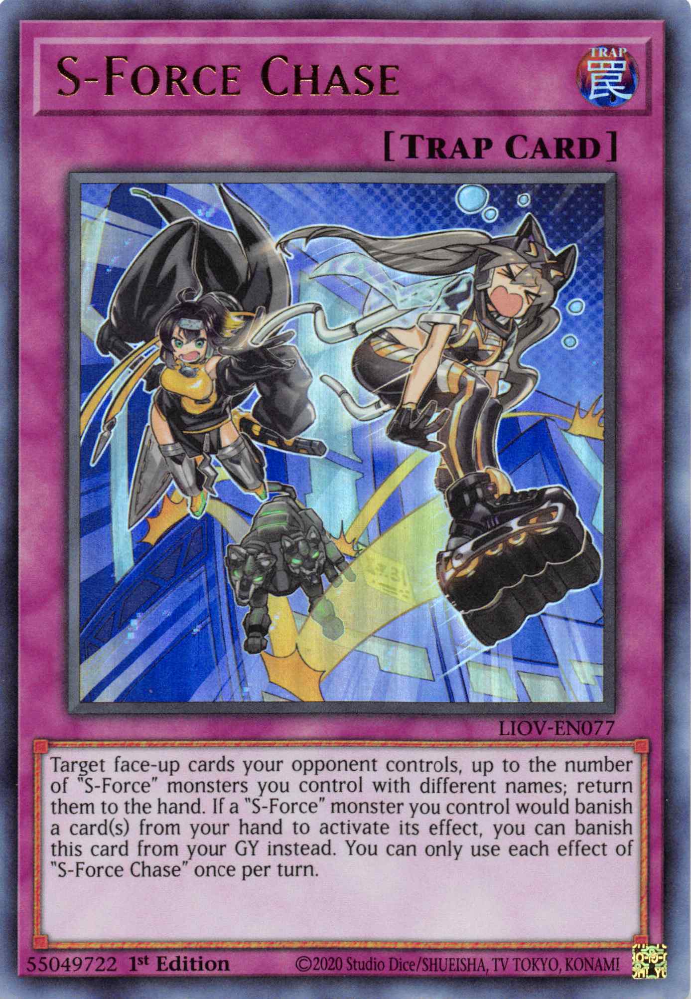 S-Force Chase [LIOV-EN077] Ultra Rare | Card Merchant Takapuna