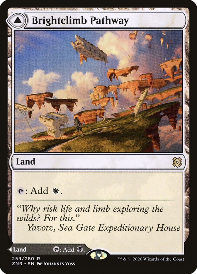 Brightclimb Pathway // Grimclimb Pathway [Zendikar Rising] | Card Merchant Takapuna