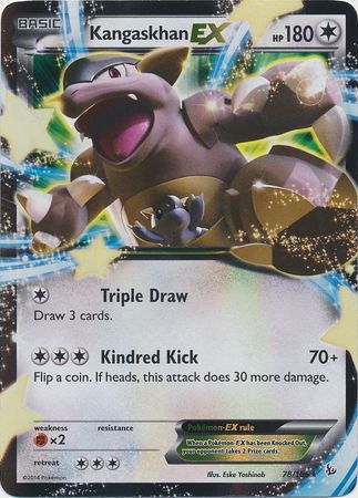 Kangaskhan EX (78/106) (Jumbo Card) [XY: Flashfire] | Card Merchant Takapuna
