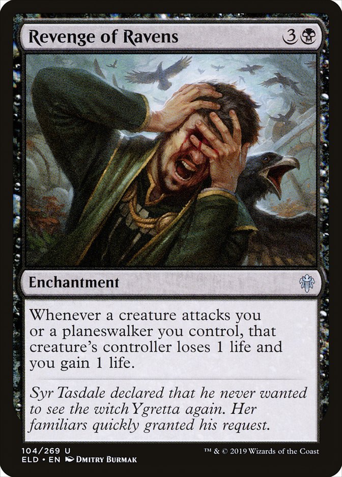 Revenge of Ravens [Throne of Eldraine] | Card Merchant Takapuna