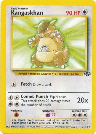 Kangaskhan (21/64) [Jungle Unlimited] | Card Merchant Takapuna