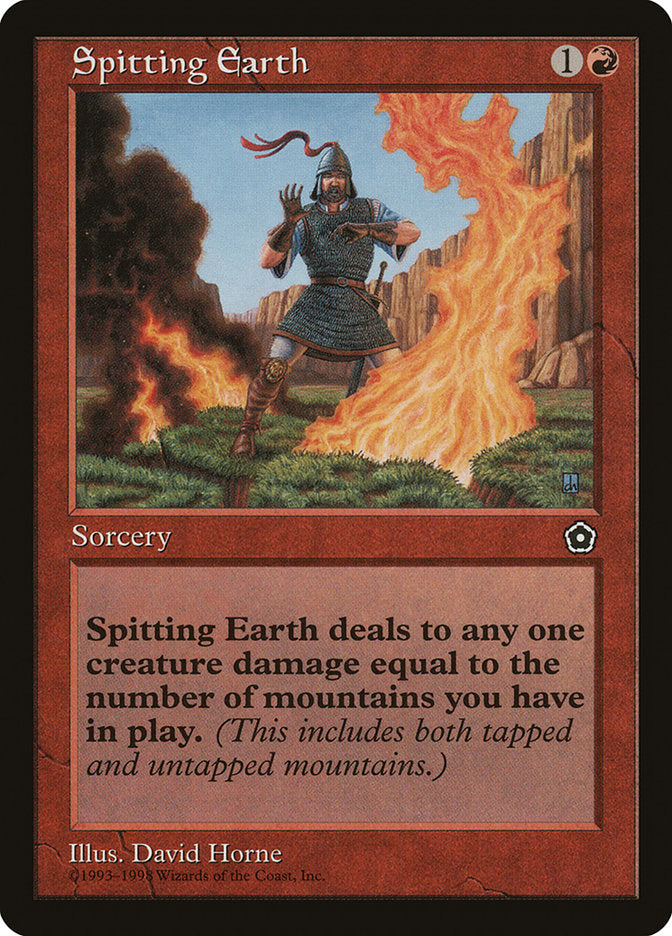 Spitting Earth [Portal Second Age] | Card Merchant Takapuna