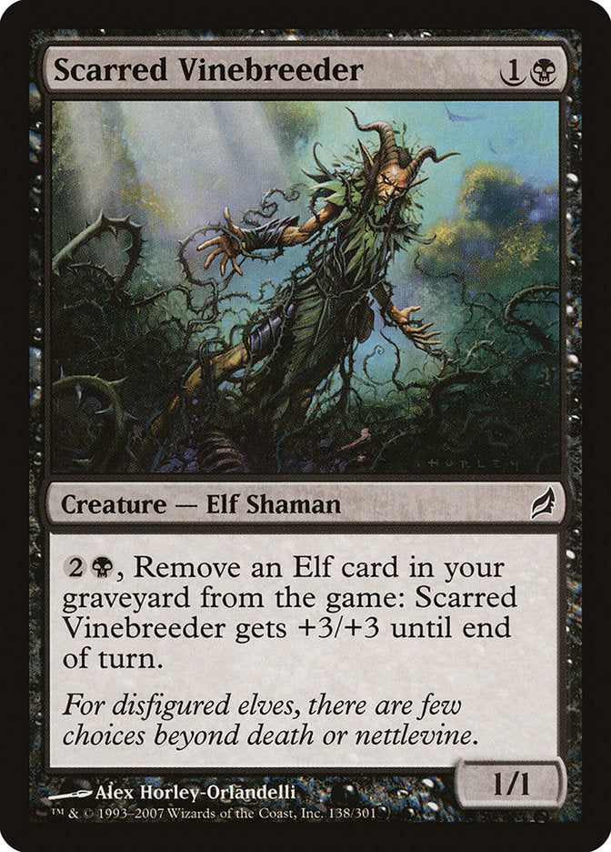 Scarred Vinebreeder [Lorwyn] | Card Merchant Takapuna