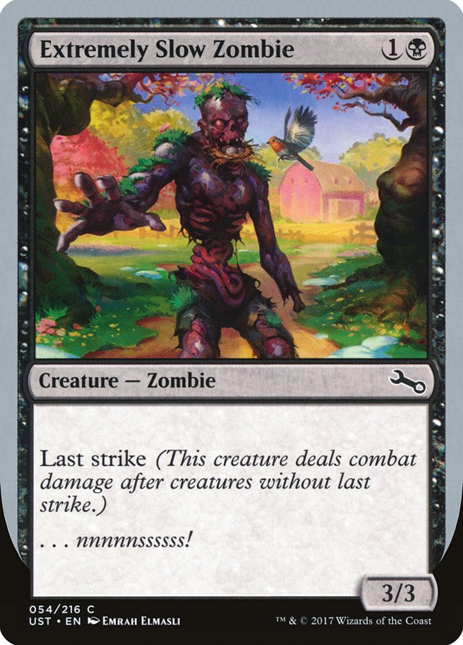 Extremely Slow Zombie ("...nnnnnssssss!") [Unstable] | Card Merchant Takapuna
