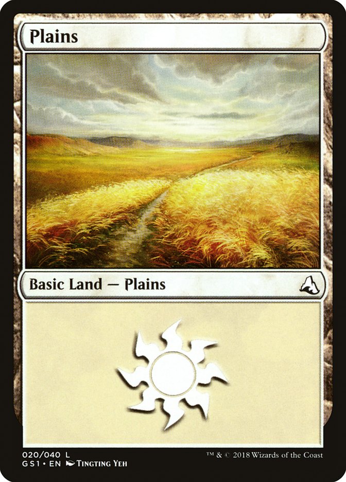 Plains (20) [Global Series Jiang Yanggu & Mu Yanling] | Card Merchant Takapuna
