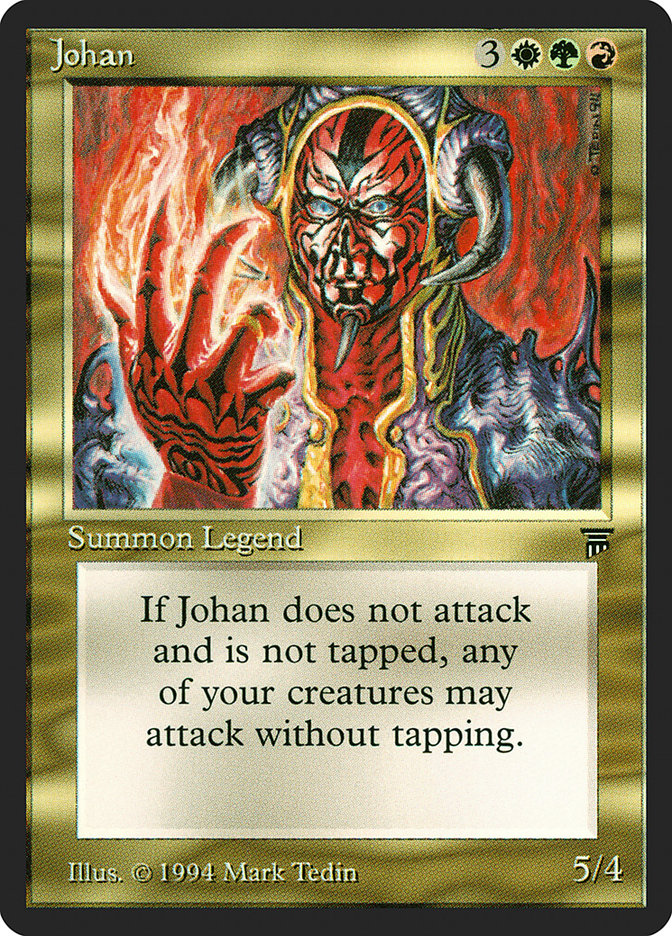 Johan [Legends] | Card Merchant Takapuna