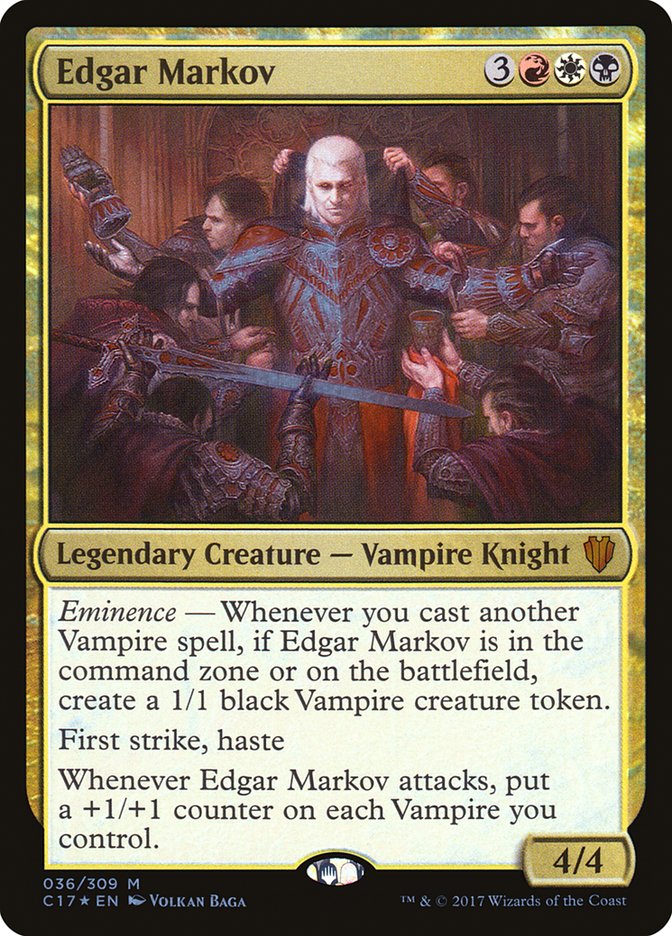 Edgar Markov [Commander 2017] | Card Merchant Takapuna