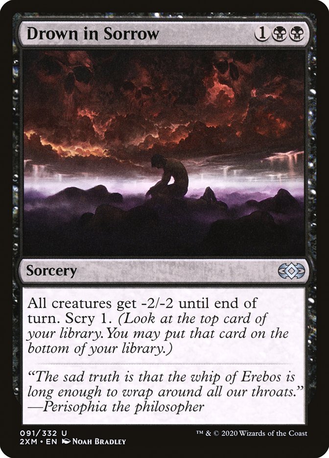 Drown in Sorrow [Double Masters] | Card Merchant Takapuna