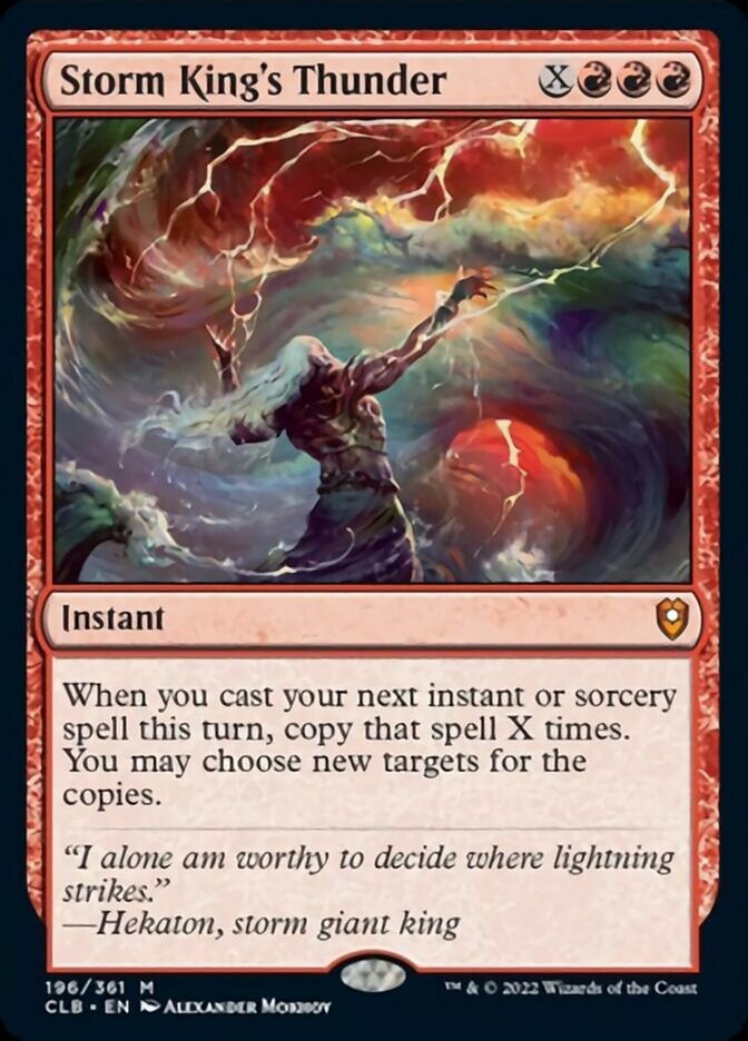 Storm King's Thunder [Commander Legends: Battle for Baldur's Gate] | Card Merchant Takapuna