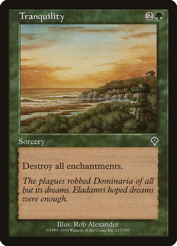 Tranquility [Invasion] | Card Merchant Takapuna