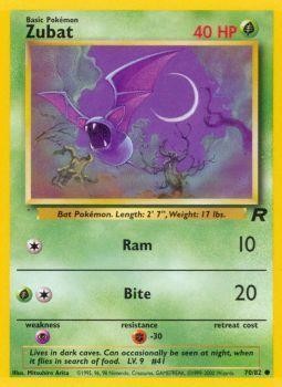 Zubat (70/82) [Team Rocket Unlimited] | Card Merchant Takapuna