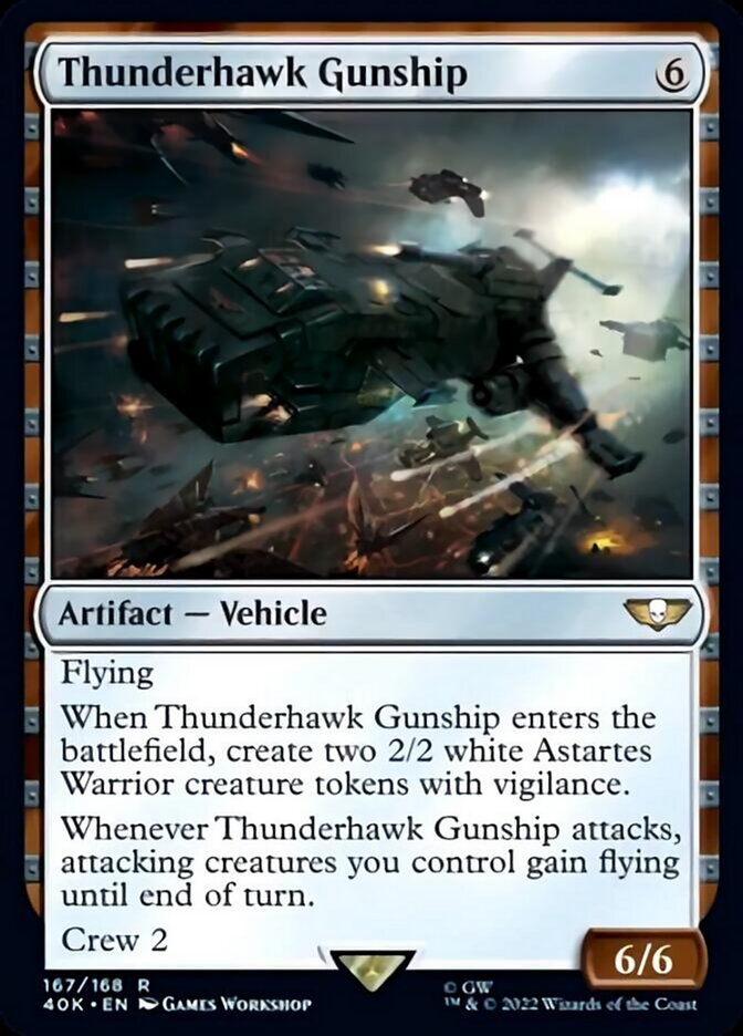 Thunderhawk Gunship [Warhammer 40,000] | Card Merchant Takapuna