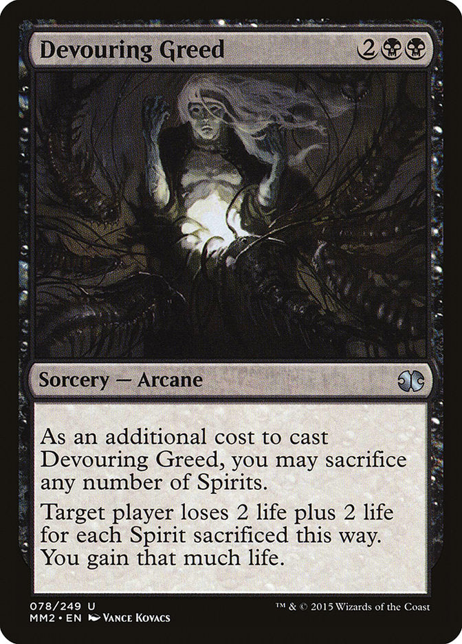 Devouring Greed [Modern Masters 2015] | Card Merchant Takapuna