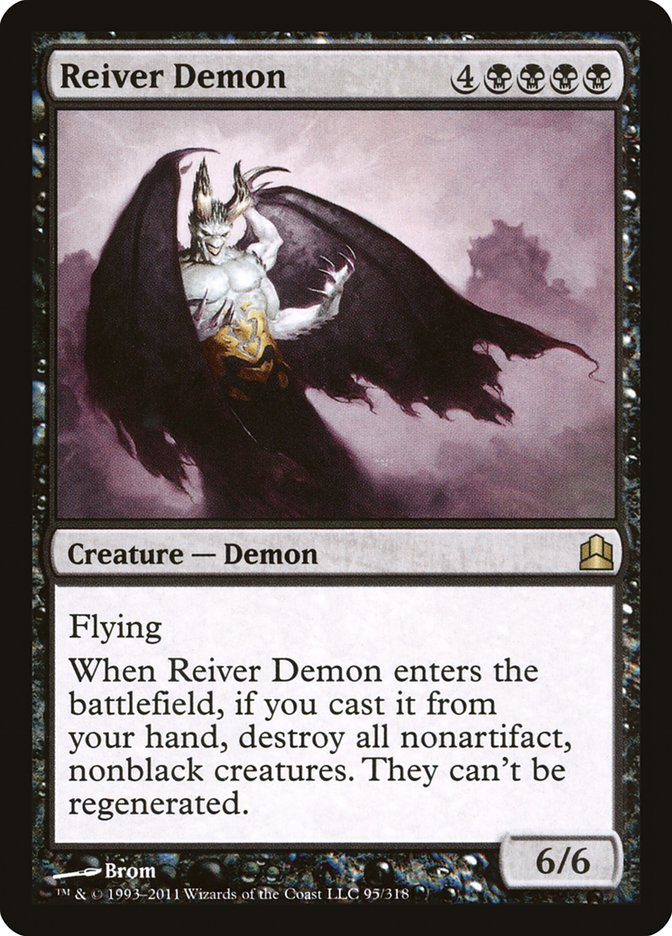Reiver Demon [Commander 2011] | Card Merchant Takapuna