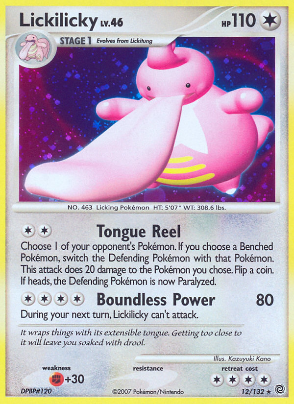 Lickilicky (12/132) [Diamond & Pearl: Secret Wonders] | Card Merchant Takapuna