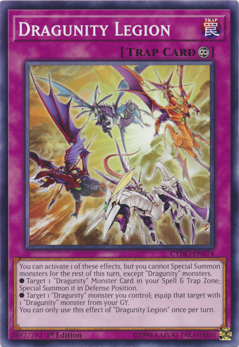 Dragunity Legion [CYHO-EN074] Common | Card Merchant Takapuna