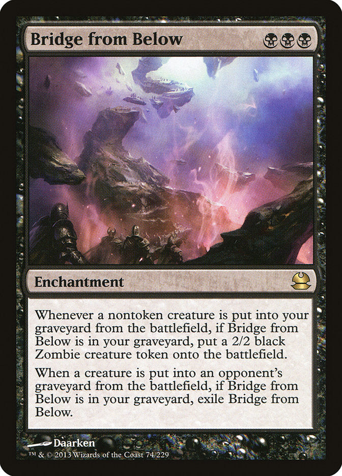 Bridge from Below [Modern Masters] | Card Merchant Takapuna