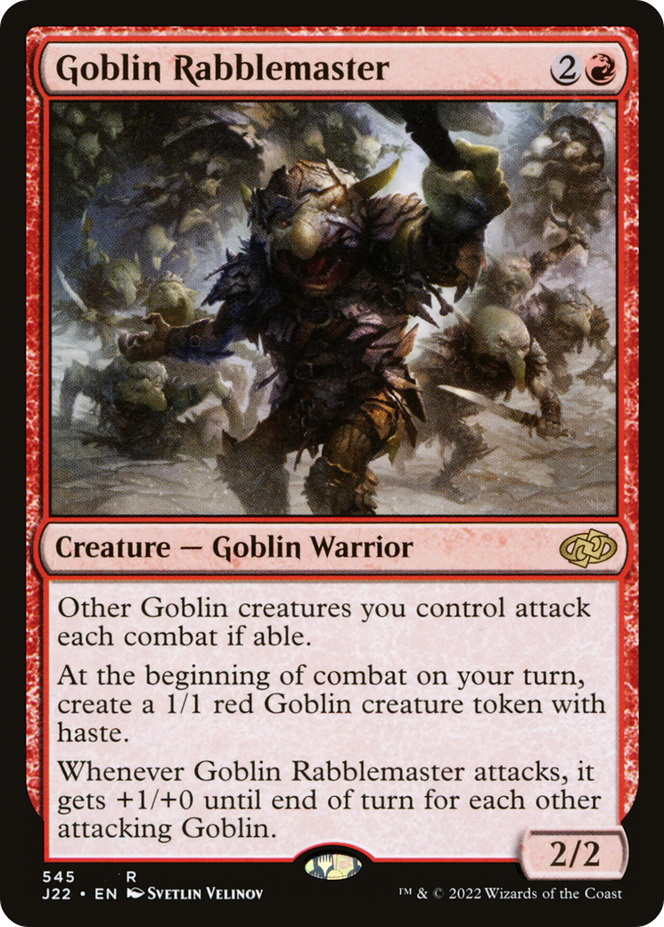 Goblin Rabblemaster [Jumpstart 2022] | Card Merchant Takapuna